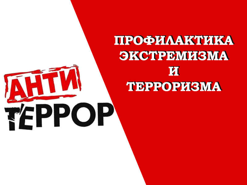 Профилактика экстремизма.